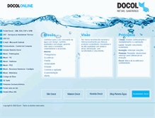 Tablet Screenshot of docolonline.com.br